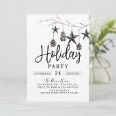 Kerstfeest, feestdag, kerstmis kaart (Staand voorkant)