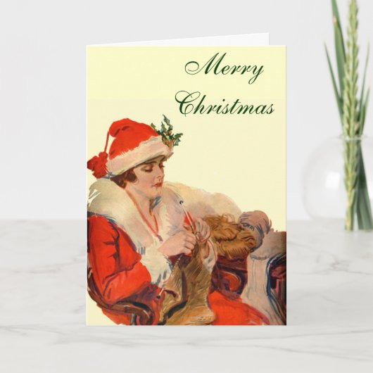 kerstfeest feestdagen kaart (Voorkant)