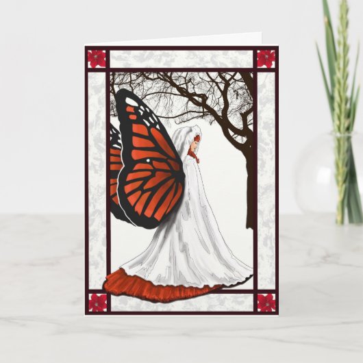 kerstfeest feestdagen kaart (Voorkant)