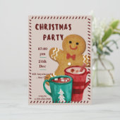 kerstfeest feestdagenkaart (Staand voorkant)