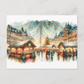 Kerstfeest Feestdagenkaart (Voorkant)