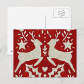 Kerstfeest Feestdagenkaart (Voorkant / Achterkant)