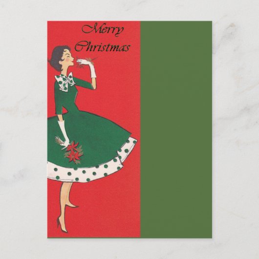  kerstfeest feestdagenkaart (Voorkant)