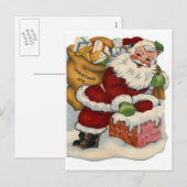 kerstfeest feestdagenkaart (Voorkant / Achterkant)