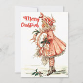  kerstfeest feestdagenkaart (Voorkant)