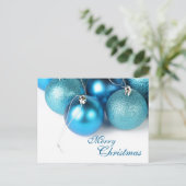 kerstfeest feestdagenkaart (Staand voorkant)