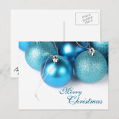 kerstfeest feestdagenkaart (Voorkant / Achterkant)