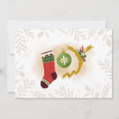 kerstfeest feestdagenkaart (Voorkant)