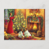 kerstfeest feestdagenkaart (Voorkant)