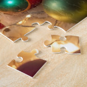 Kerstfeest Feestelijke feestdag Decoratie Viering Legpuzzel (Zijkant)