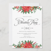 Kerstfeest Feestelijke Groene Vakantie Kaart (Voorkant)