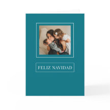 Kerstfeest Feliz Navidad Minimalist Holiday Foto