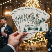 Kerstfeest, Festival Concert toegangsbewijs Kaart