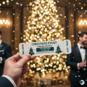 Kerstfeest, Festival Concert toegangsbewijs Kaart