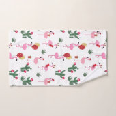 Kerstfeest Flamingo | FEESTDAGEN Bad Handdoek (Handdoek)