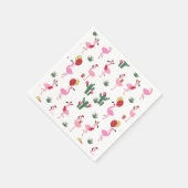 Kerstfeest Flamingo | FEESTDAGEN Servet (Hoek)