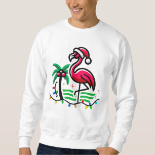 "Kerstfeest Flamingo Fun" Trui