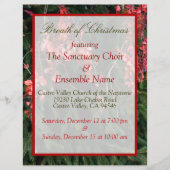 kerstfeest flyer (Voorkant)