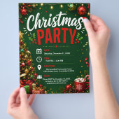 Kerstfeest Flyer (Hand)