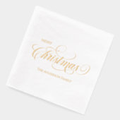 kerstfeest folie servetten (Links)
