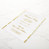 kerstfeest folie uitnodiging (Gedraaid)