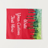 Kerstfeest Foto Booth Backdrop Holiday Wandkleed (Voorkant (horizontaal))