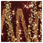 Kerstfeest Foto Booth Backdrop Trees Red Stof (Swatch)