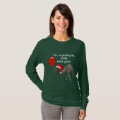 Kerstfeest Funny Camel Santa Hump Day Tshirt (Voorkant volledig)