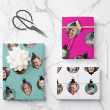 Kerstfeest Funny Family Foto: Ornaments