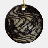 kerstfeest Funny Food Pun Keramisch Ornament (Voorkant)