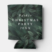 Kerstfeest Funny Green Koelbox Blikjeskoeler (Achterkant)