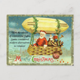  kerstfeest Funny Santa Reindeer Briefkaart