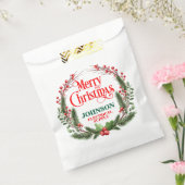 Kerstfeest Garland Kantoorfeest Bedankzakje (Gezegeld)