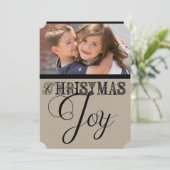 Kerstfeest Gepersonaliseerd kerstfeestdag Feestdagenkaart (Staand voorkant)