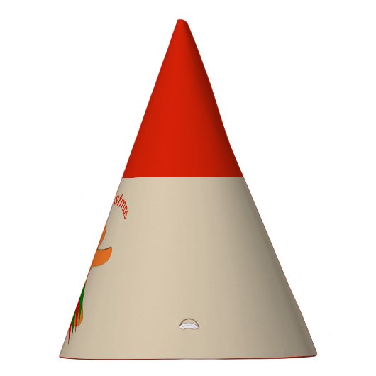 Kerstfeest Gingerbread Man Party Pet Feesthoedjes (Rechts)