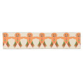 Kerstfeest Gingerbread Man Tafelloper (Horizontaal)