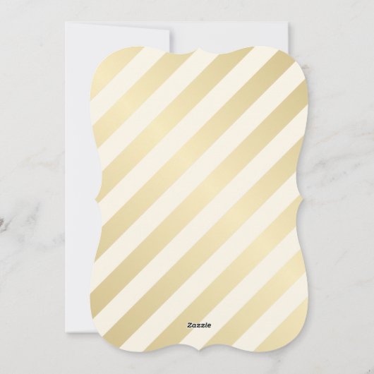 Kerstfeest Glitter Floral Wreath Die Cut Feestdagenkaart (Achterkant)