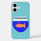 Kerstfeest Goudvis Case-Mate iPhone Case (Achterkant)