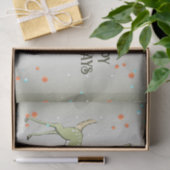 Kerstfeest Groene Herten Vakanties Schattig Tissuepapier (Geschenk)