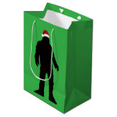 KERSTFEEST GROOT VOET GRAFISCH  MEDIUM CADEAUZAKJE (Voorkant Gekanteld)
