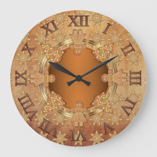 kerstfeest grote klok (Voorkant)