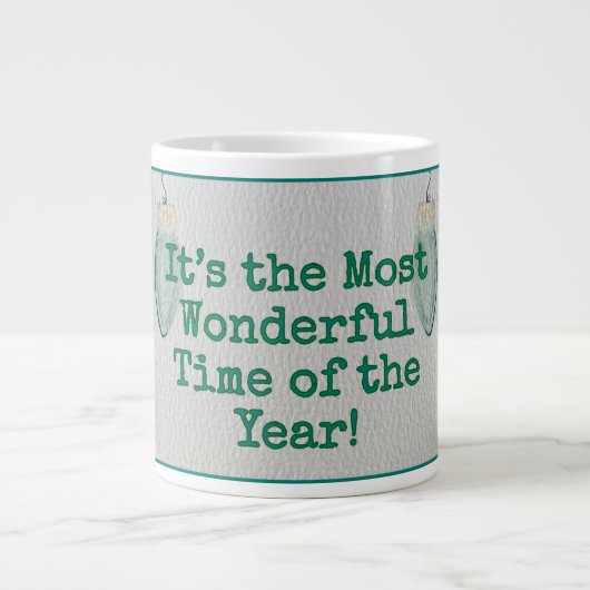 Kerstfeest Grote Koffiekop (Voorkant)