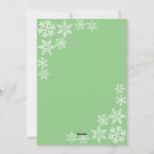 Kerstfeest Heilige Berry Prettige feestdagen Foto Feestdagenkaart (Achterkant)