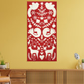 Kerstfeest II Canvas Afdruk (Insitu (Woonkamer))