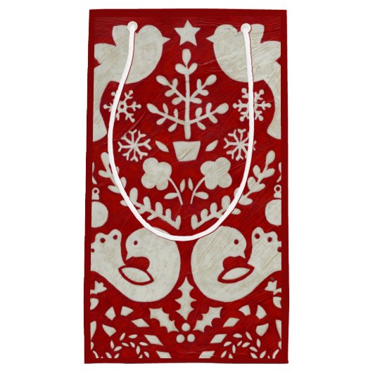 Kerstfeest II Klein Cadeauzakje (Voorkant)