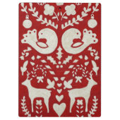 Kerstfeest II Klembord (Achterkant)