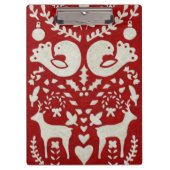 Kerstfeest II Klembord (Voorkant)