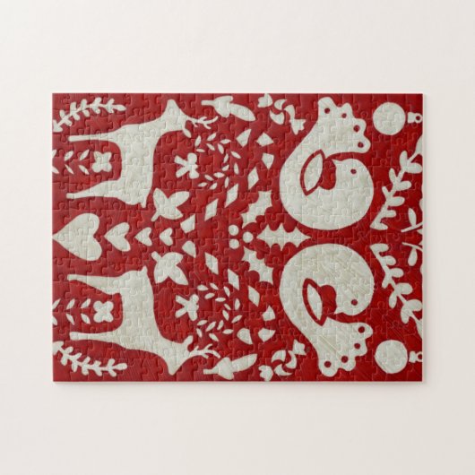 Kerstfeest II Legpuzzel (Horizontaal)