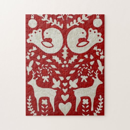 Kerstfeest II Legpuzzel (Verticaal)