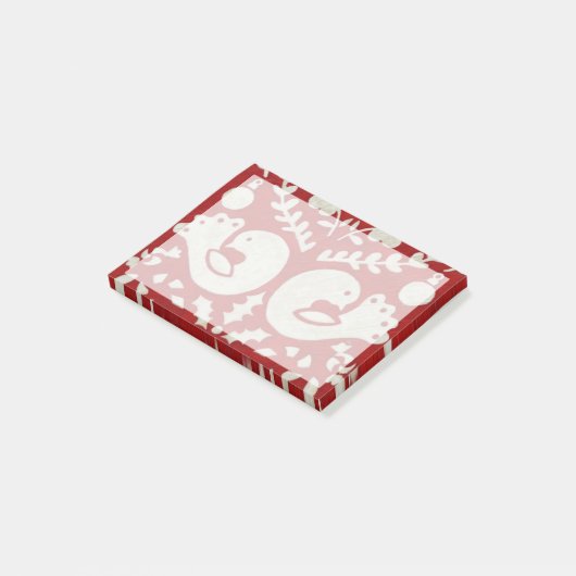 Kerstfeest II Post-it® Notes (Schuin)